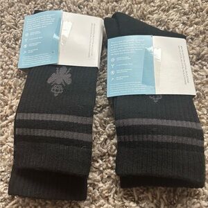 Bombas NWT Black Ancke socks 4 pairs.women sand s